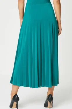 Pleated Midi Skirt