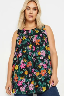 Pleated Vest Top