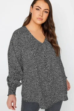 Pleat Front Blouse