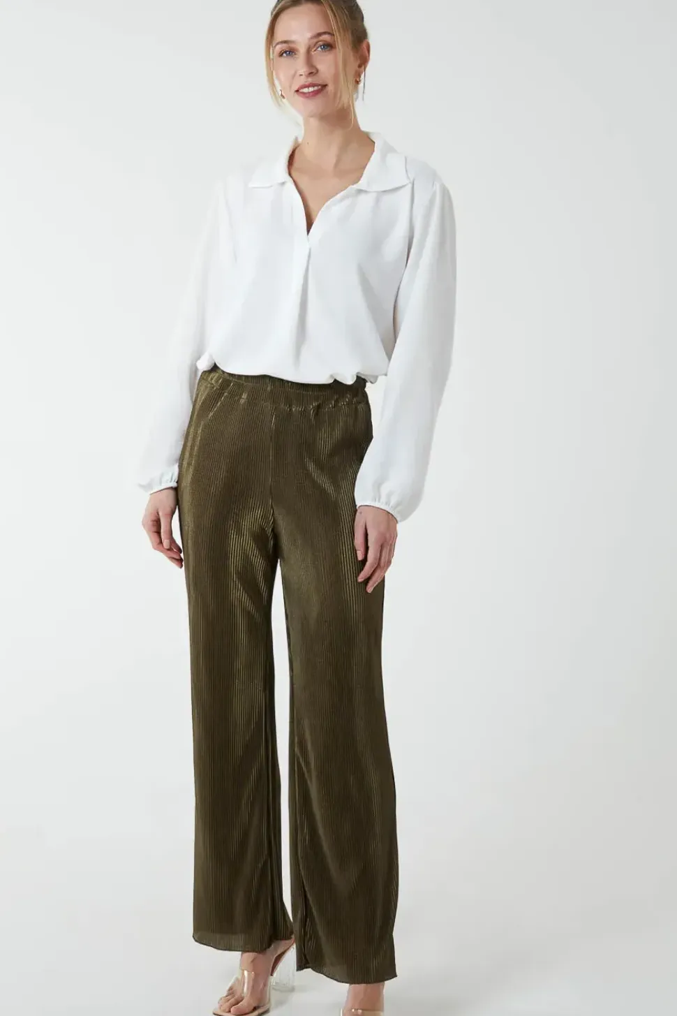 Pleat Trousers