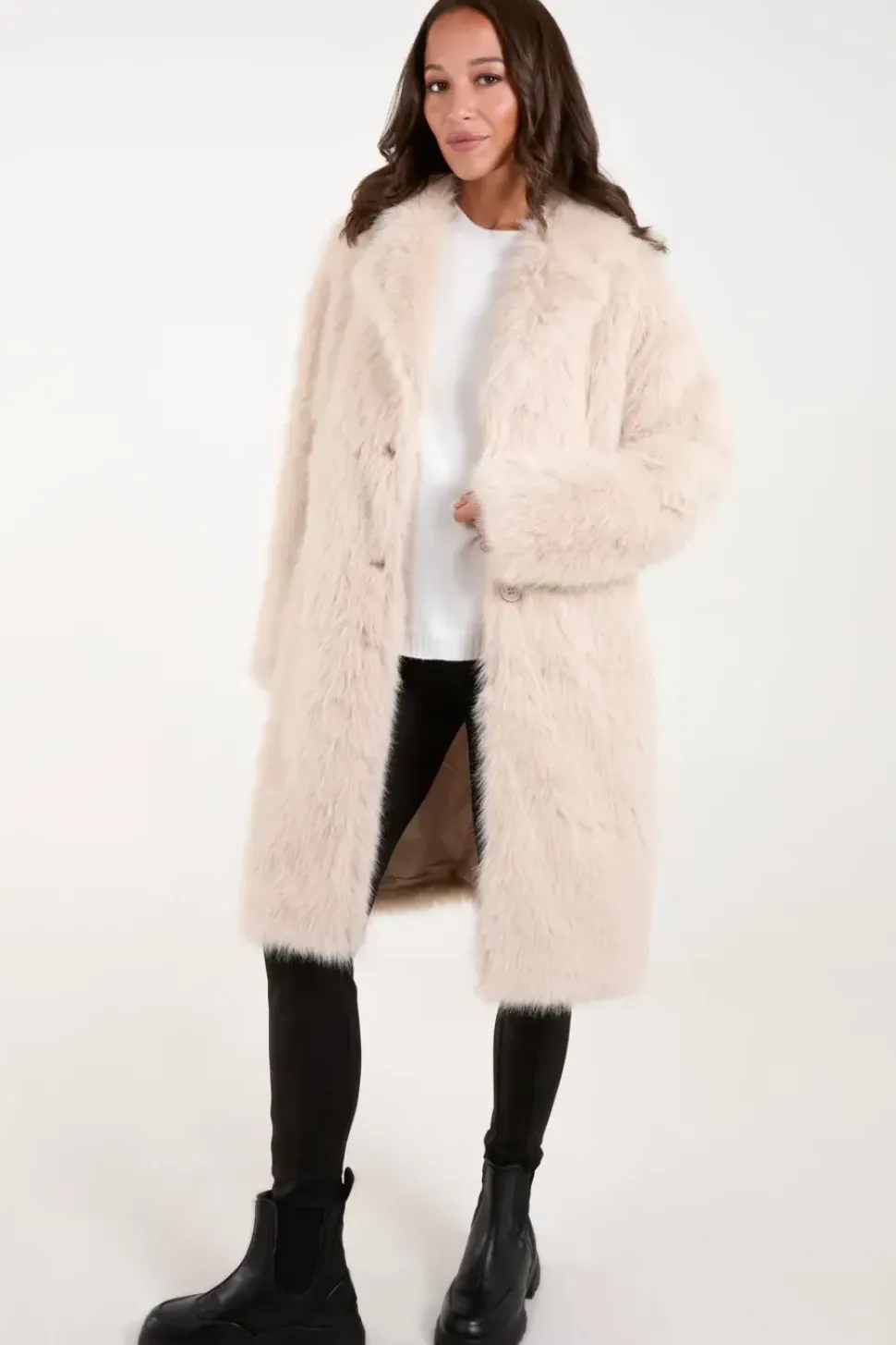 Plush Fur Coat