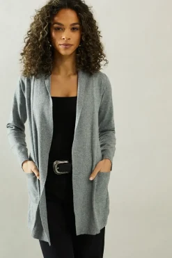 Pocket Detail Longline Cardigan