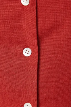 Pocket Detail Midi Shirt Dress