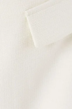 Pocket Detail Textured Mini Skirt
