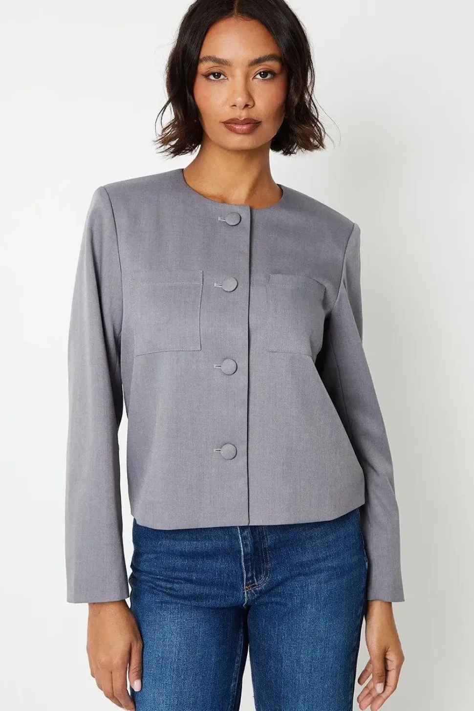 Pocket Front Blazer