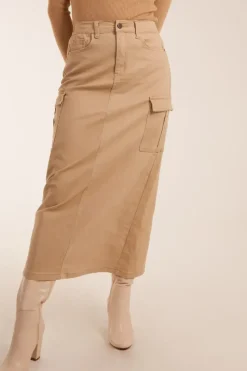 Pocket Midi Skirt