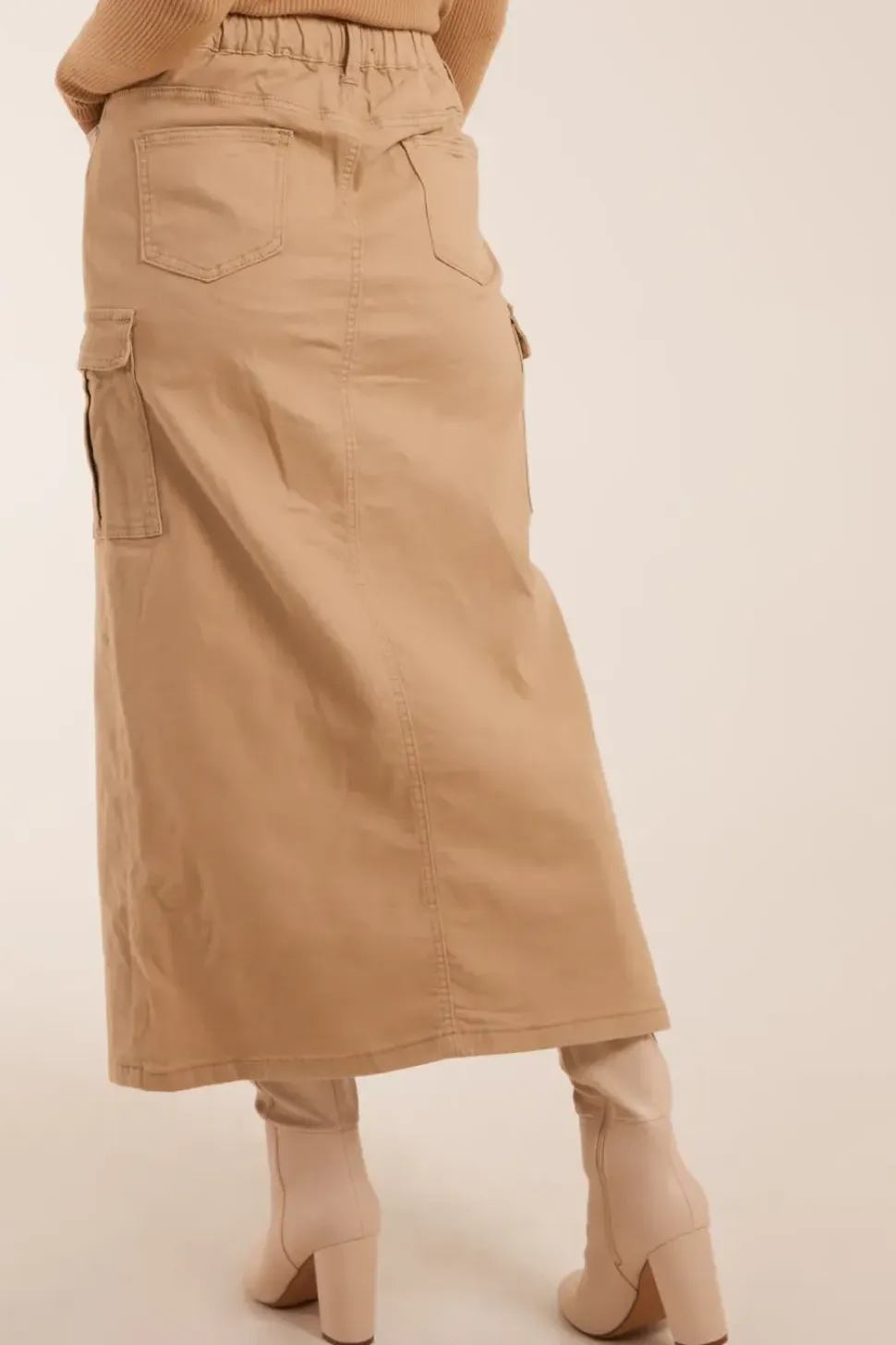 Pocket Midi Skirt