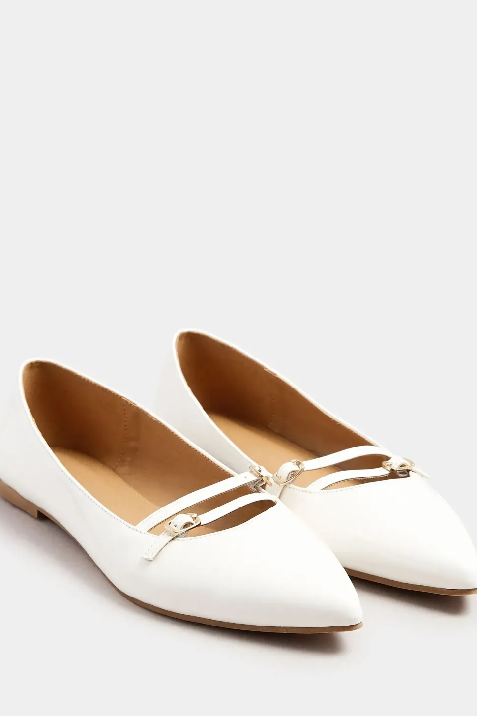 Pointed Buckle Flats
