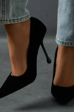 Pointed Stiletto Bubble Heels