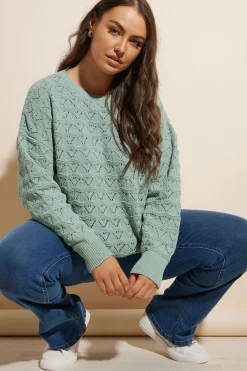 Pointelle Chenille Jumper