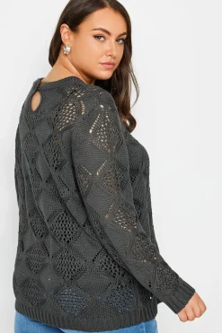 Pointelle Stitch Jumper