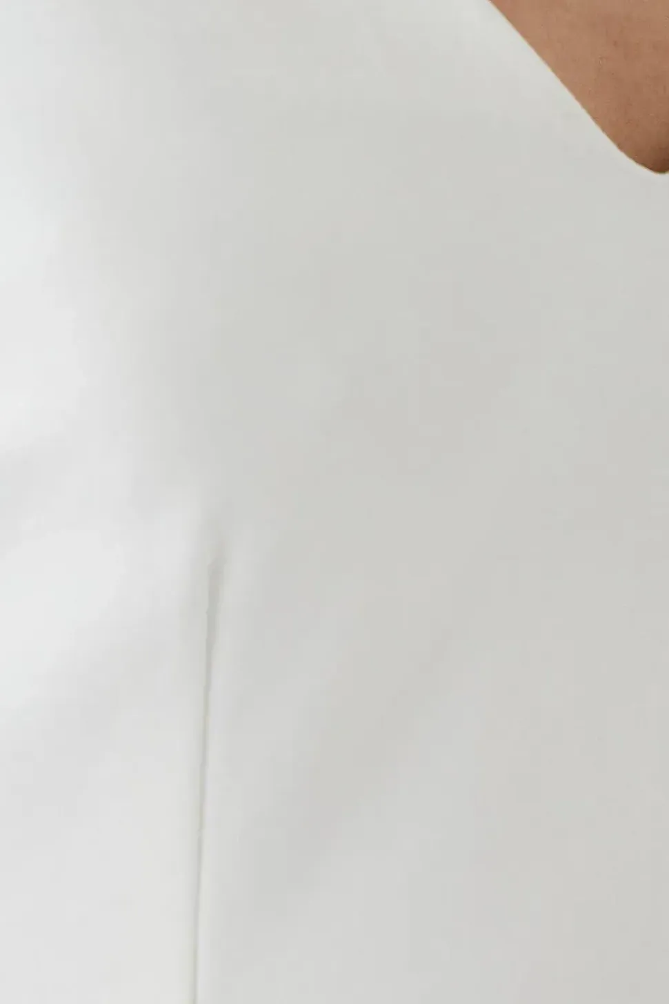 Ponte And Satin Mix Midaxi Wedding Dress