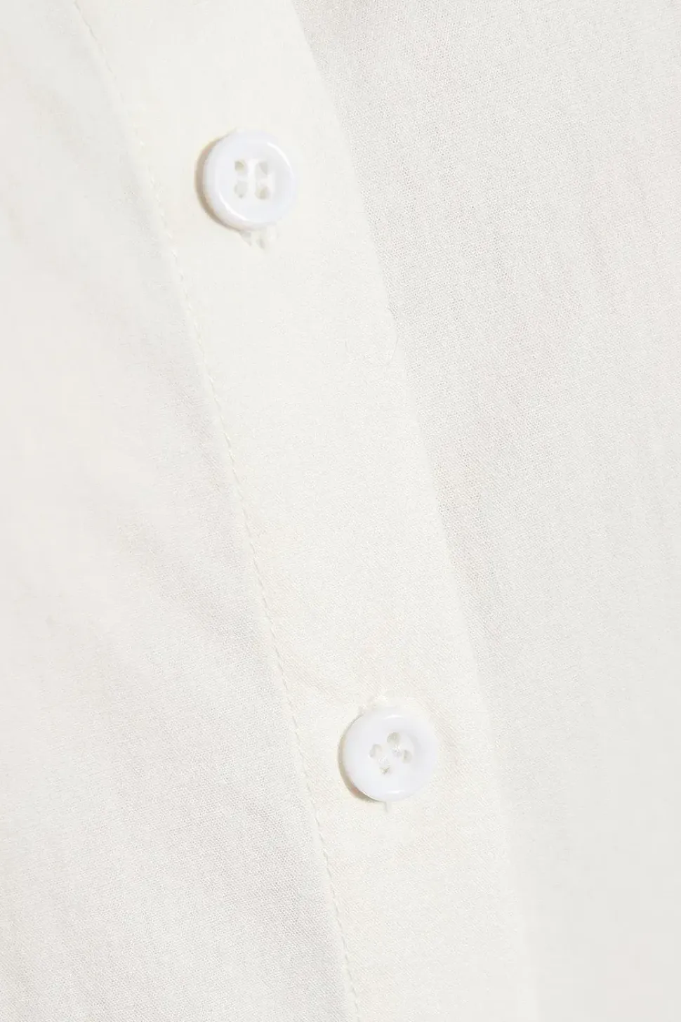 Poplin Fitted Mini Shirt Dress