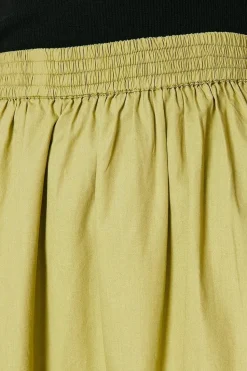 Poplin Midi Skirt