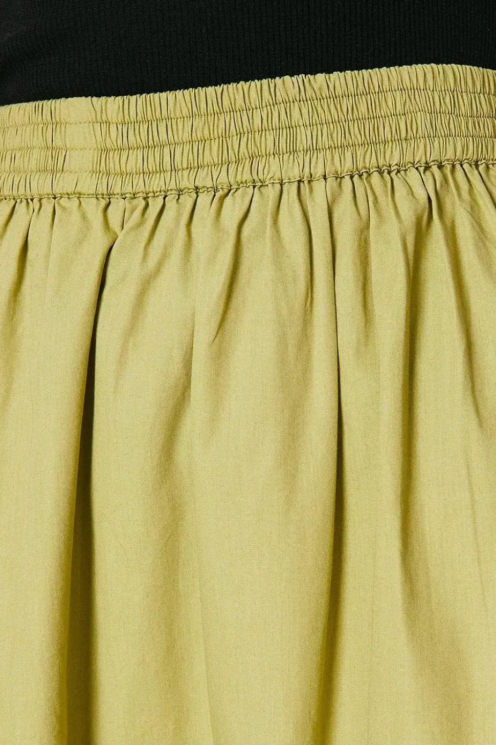 Poplin Midi Skirt
