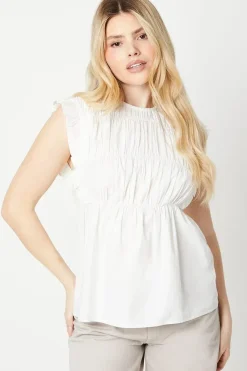 Poplin Shell Top