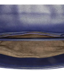 Preloved Baguette Tweed Messenger Bag - Grey Authentic Baguette