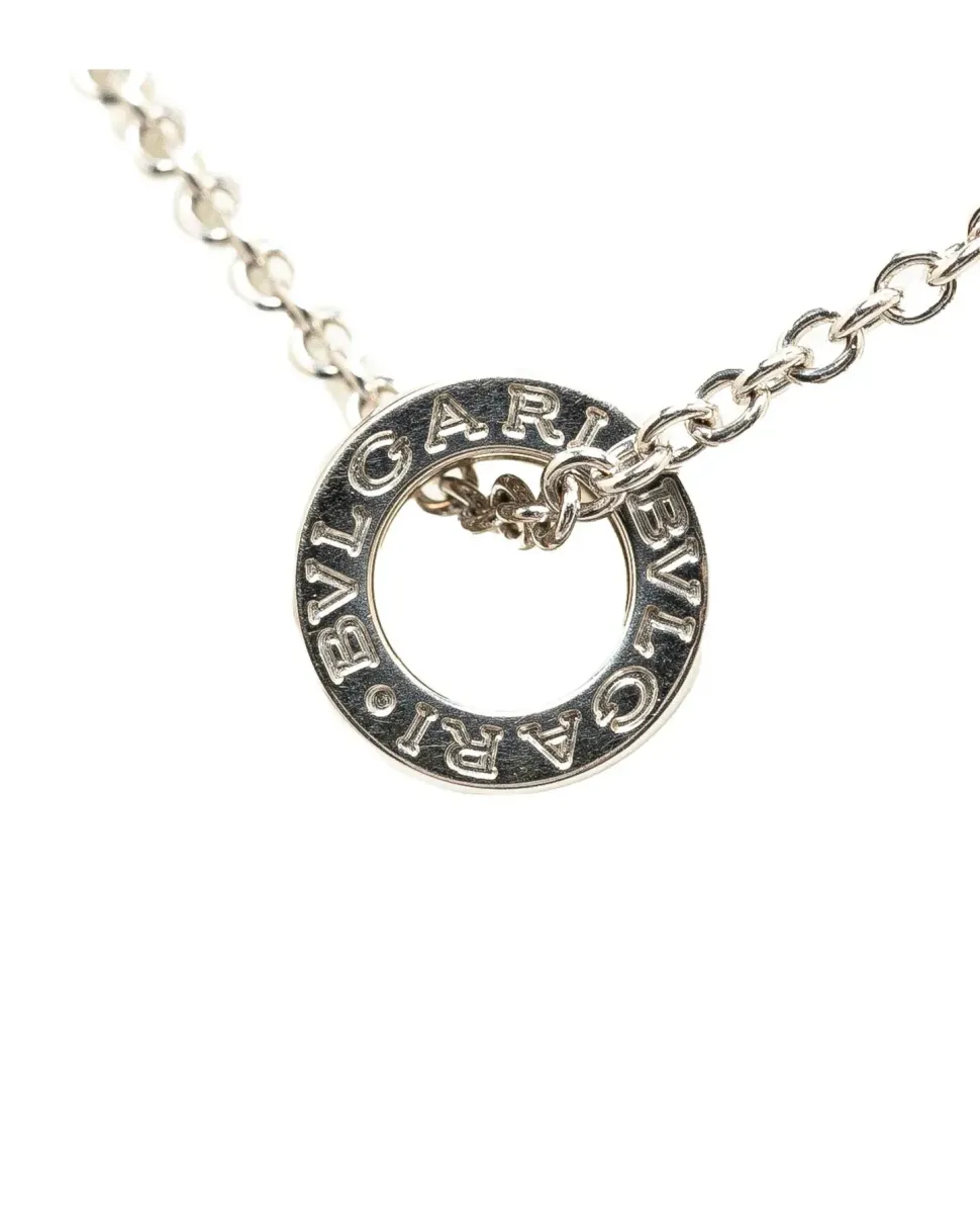Preloved Bzero1 18k White Gold Diamond Necklace