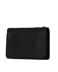 Preloved Calfskin Clutch with Bamboo and Tassel Details