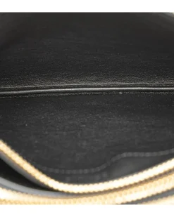 Preloved Calfskin Crossbody Camera Bag with Detachable Strap and