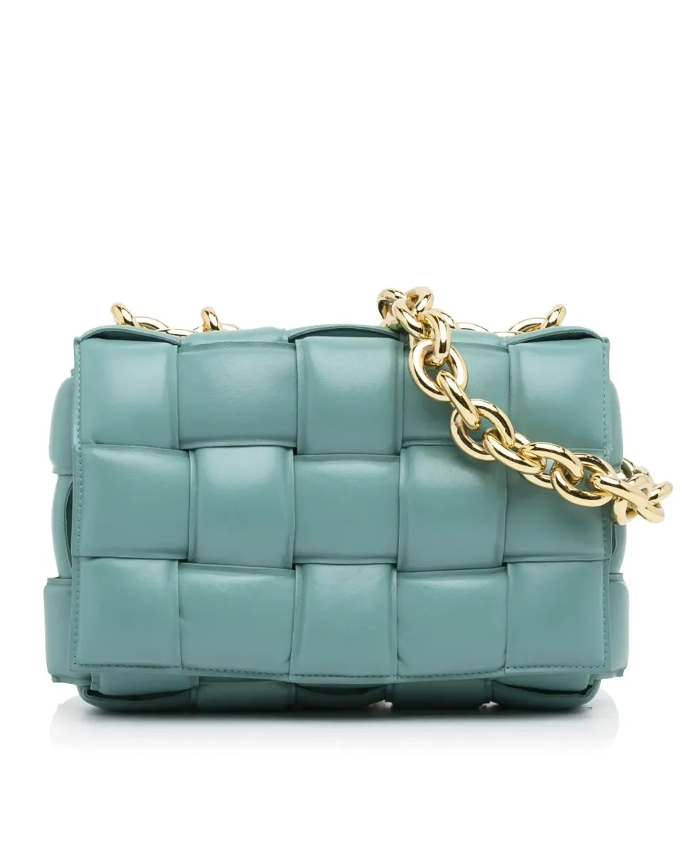 Preloved Cassette Shoulder Bag in Teal