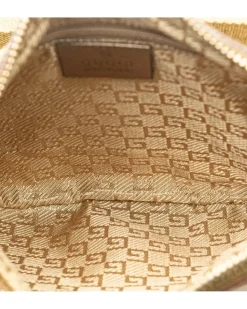 Preloved Embroidered Canvas Jute Book Tote with Rolled Handles