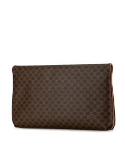 Preloved Eye Clutch - Black Leather Authentic Eye Clutch -