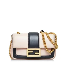 Preloved First Mini Bag Pale Pink Leather Shoulder Bag 8BS043 A9XS