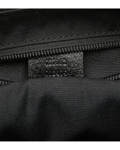 Preloved GG Marmont Mini Chain Bag Black Leather Crossbody Bag