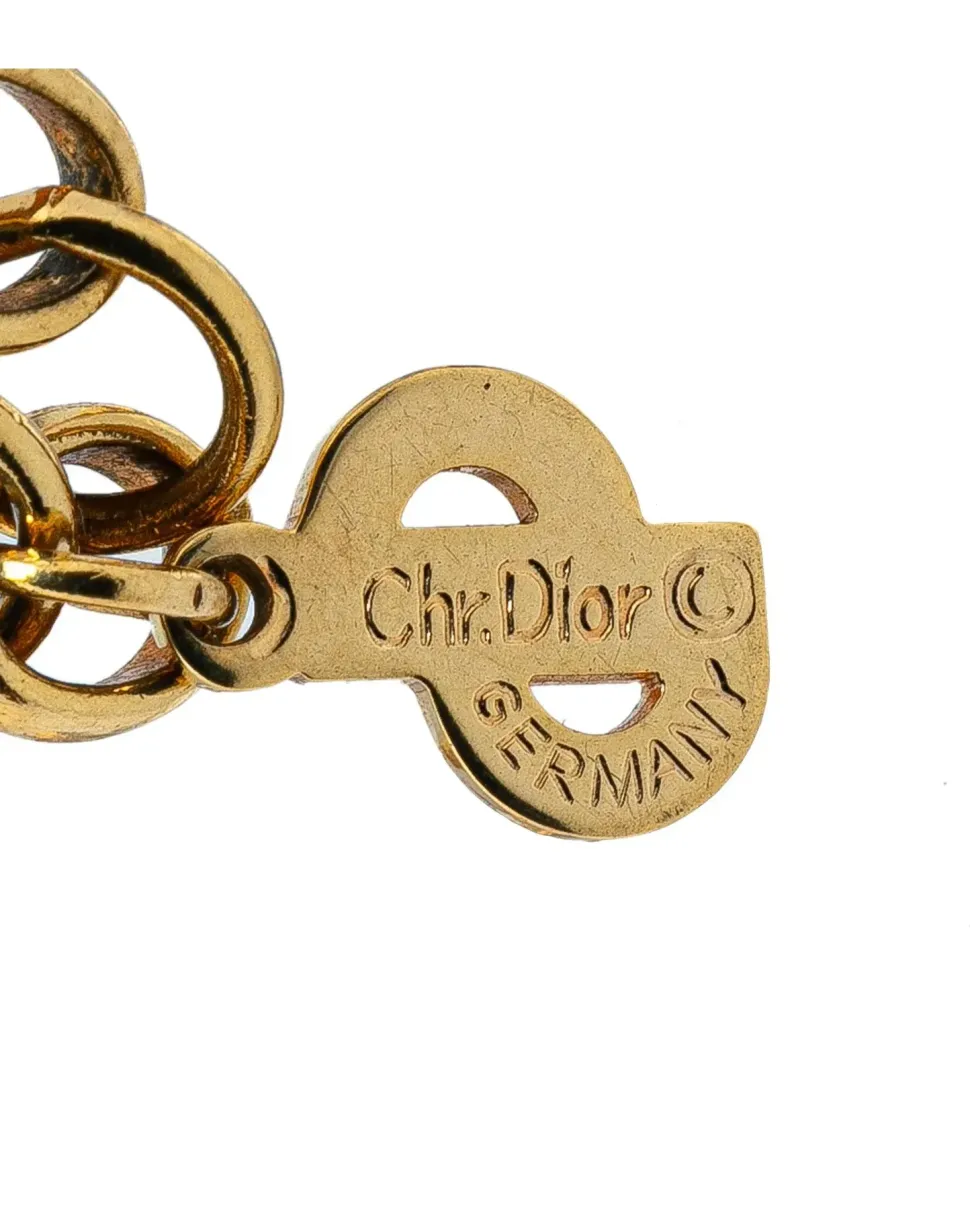 Preloved Gold Plated Chain Necklace with Clasp Closure