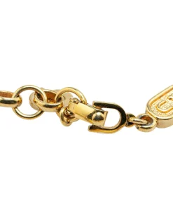 Preloved Gold Plated Chain Necklace with Clasp Closure