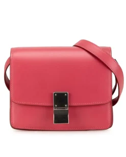 Preloved Intrecciato Leather Crossbody Bag /