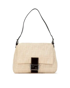 Preloved Jackie 1961 Small Shoulder Bag in White Leather
