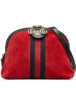 Preloved Leather Interlocking G Crossbody Bag
