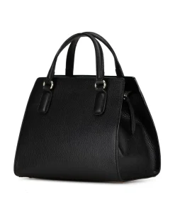 Preloved Medium Patent Cannage Quilted Leather Bag with Detachable