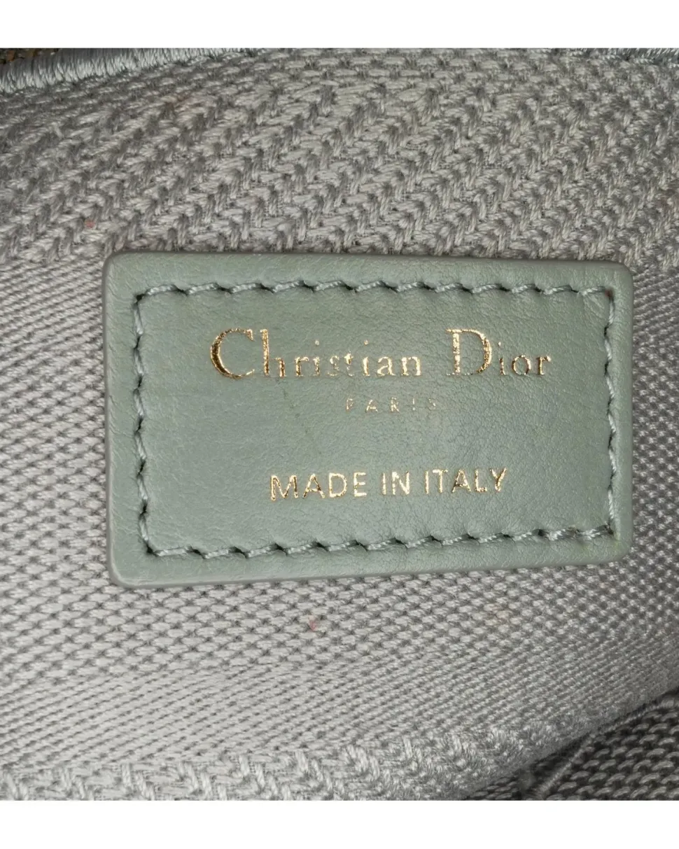 Preloved Mini Calfskin amour Lady with Painted Details and Chain
