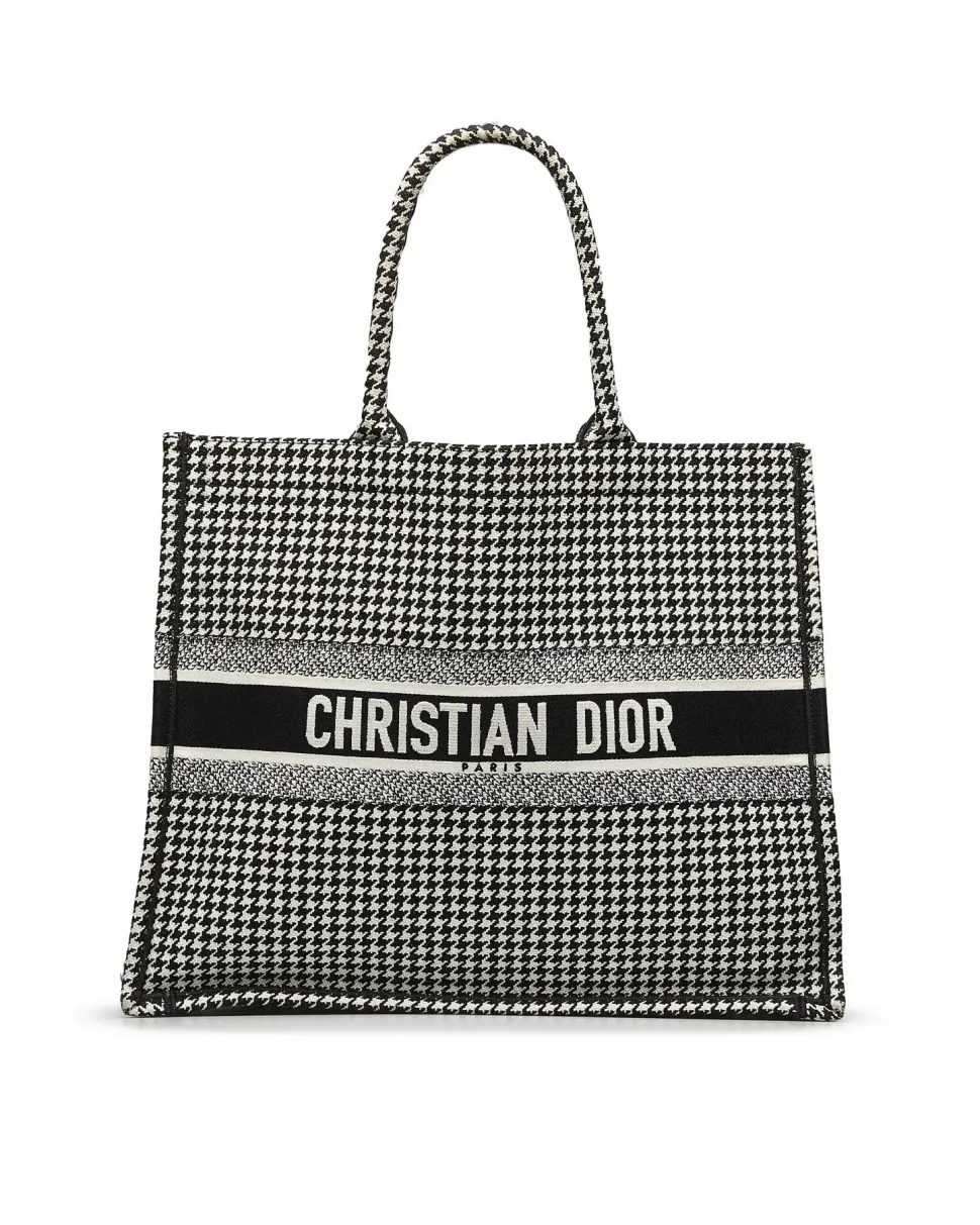 Preloved Mini Woven Leather Belt Bag with Snap Closure