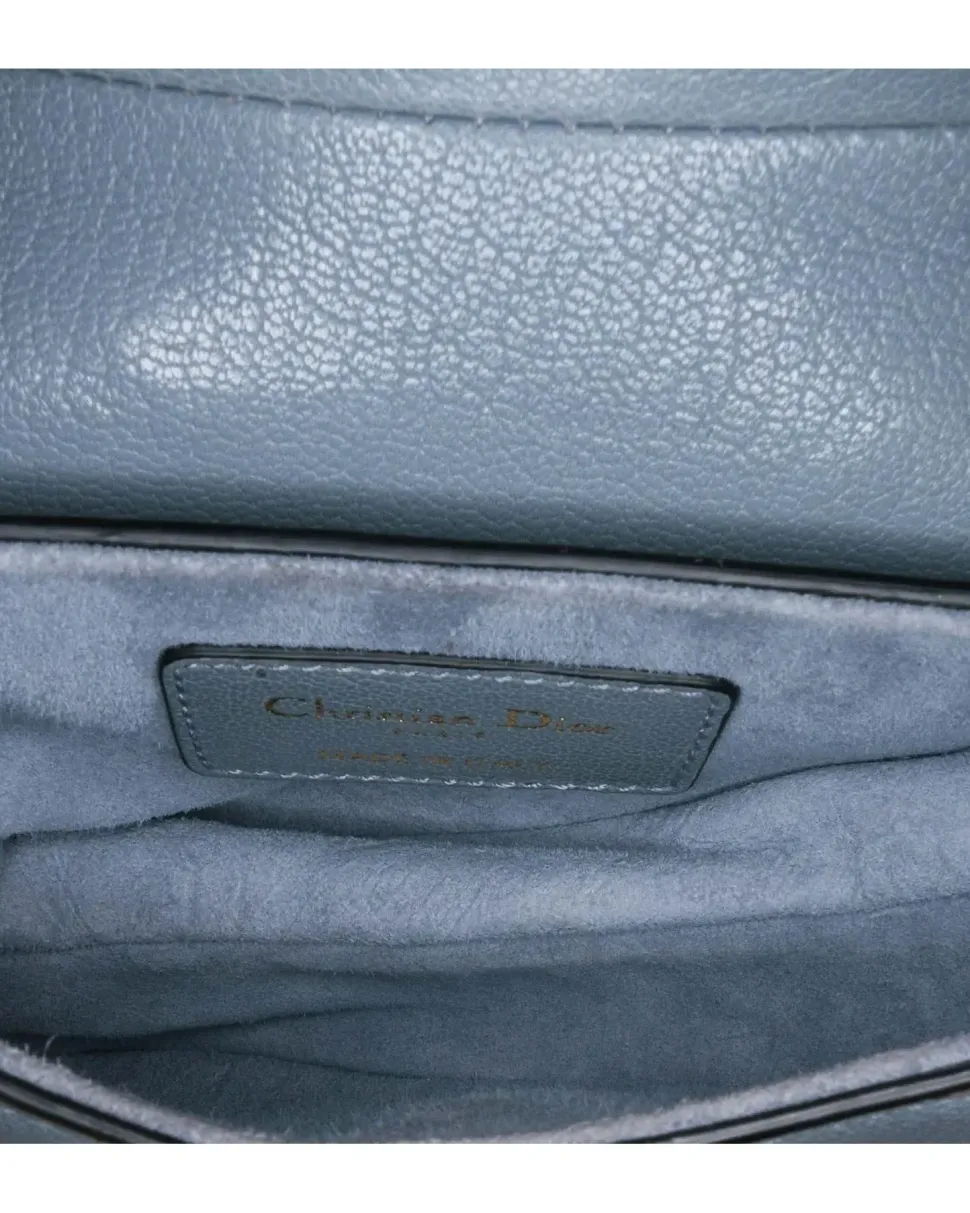 Preloved Nappa Leather Fold Over Crossbody Bag
