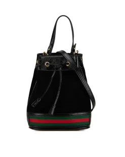 Preloved Patent Leather Chain Shoulder Bag with Tassel Details