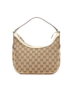 Preloved Quilted Calfskin Leather Shoulder Bag with Detachable Strap