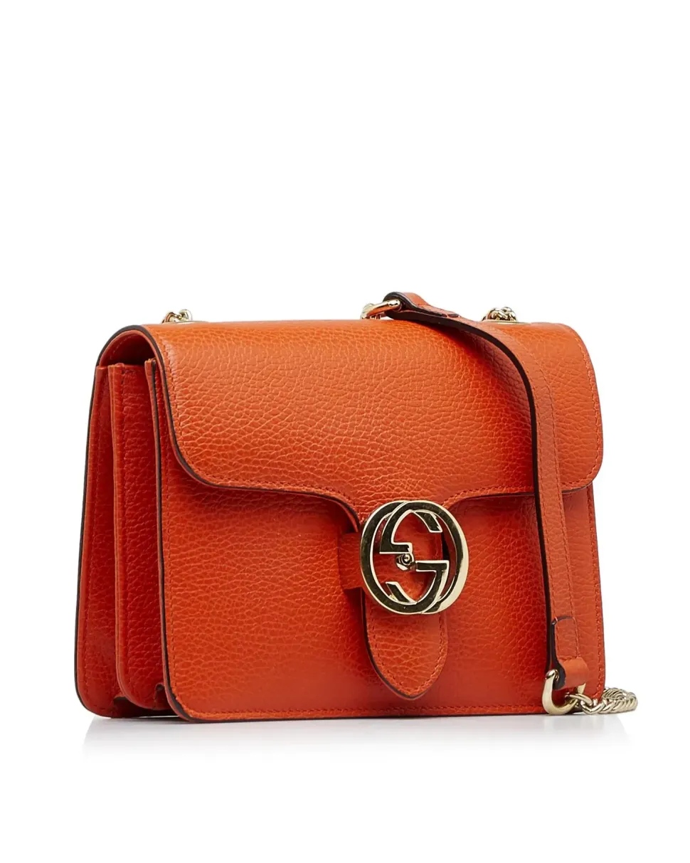 Preloved Roma Leather Crossbody Bag