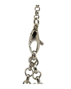 Preloved Sterling Silver G Pendant Necklace with Spring Ring Closure