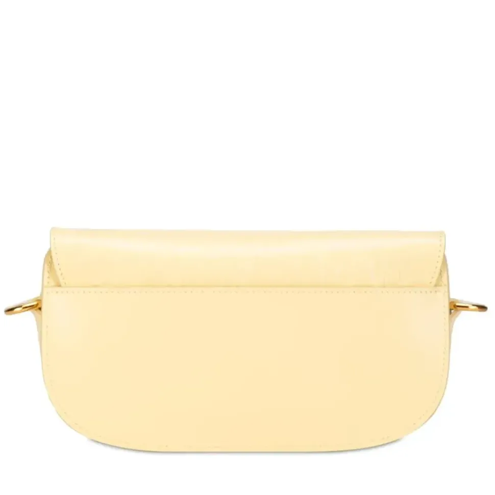 Preloved Supreme Interlocking G Coated Canvas Clutch with Leather Trim
