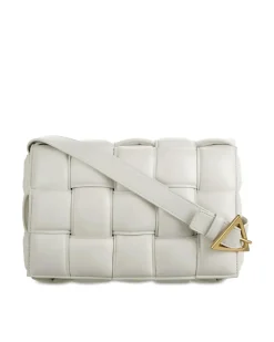Preloved The Pouch 19 Crossbody Bag in White Lambskin Leather