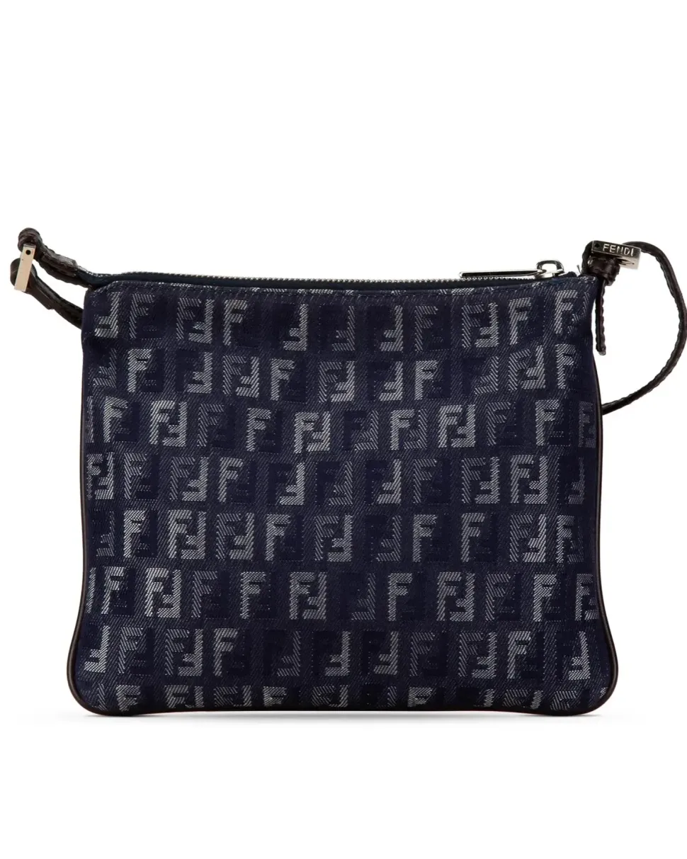 Preloved The Pouch Intrecciato Leather Crossbody Bag