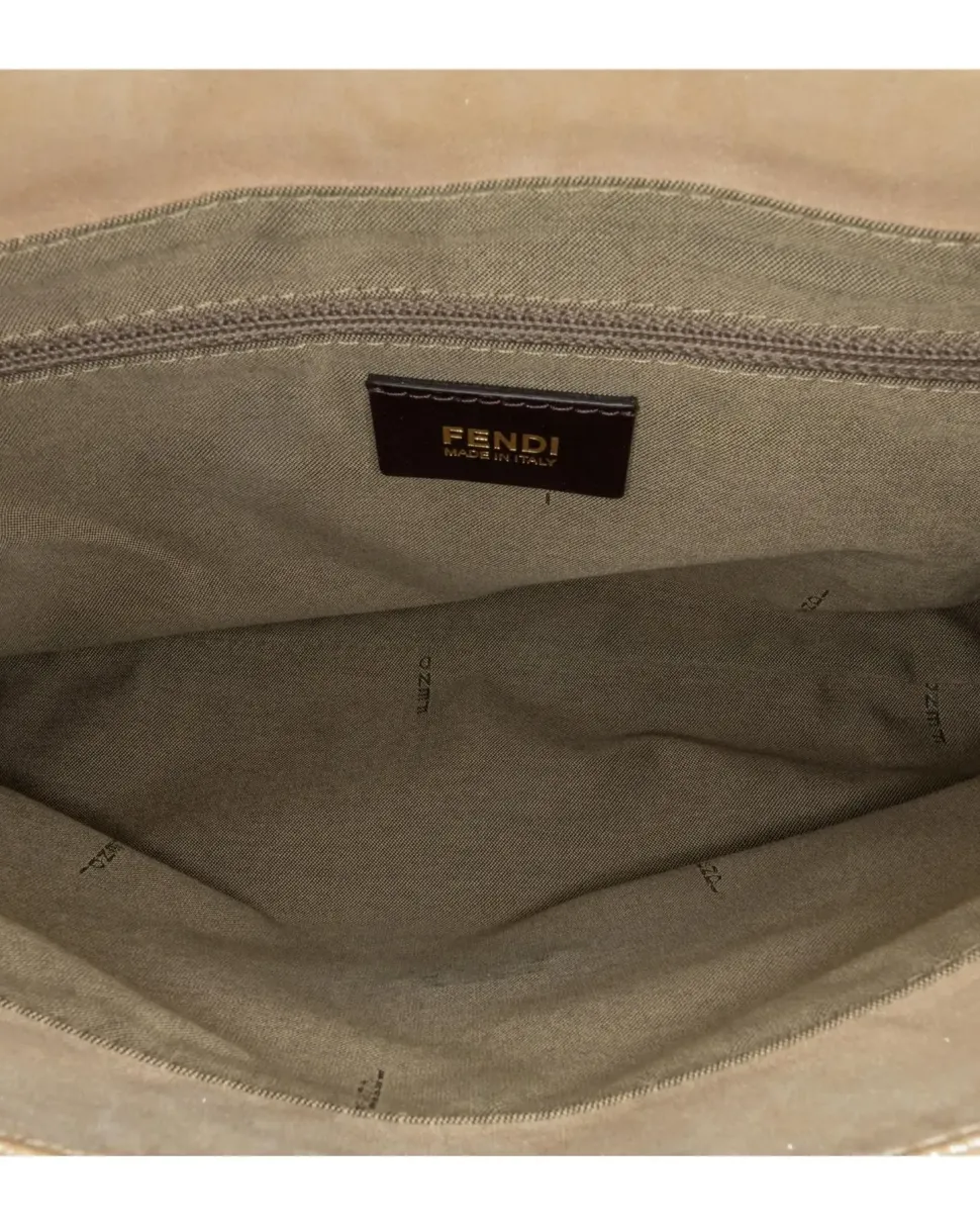 Preloved The Pouch Intrecciato Leather Shoulder Bag