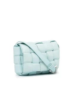 Preloved The Pouch Lambskin Leather Shoulder Bag Light Blue