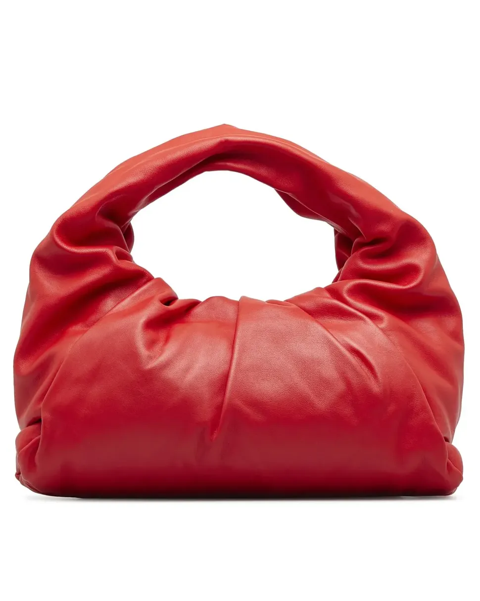 Preloved The Pouch Red Lambskin Leather Shoulder Bag The Pouch