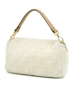 Preloved The Pouch Shoulder Bag Beige Lambskin Leather