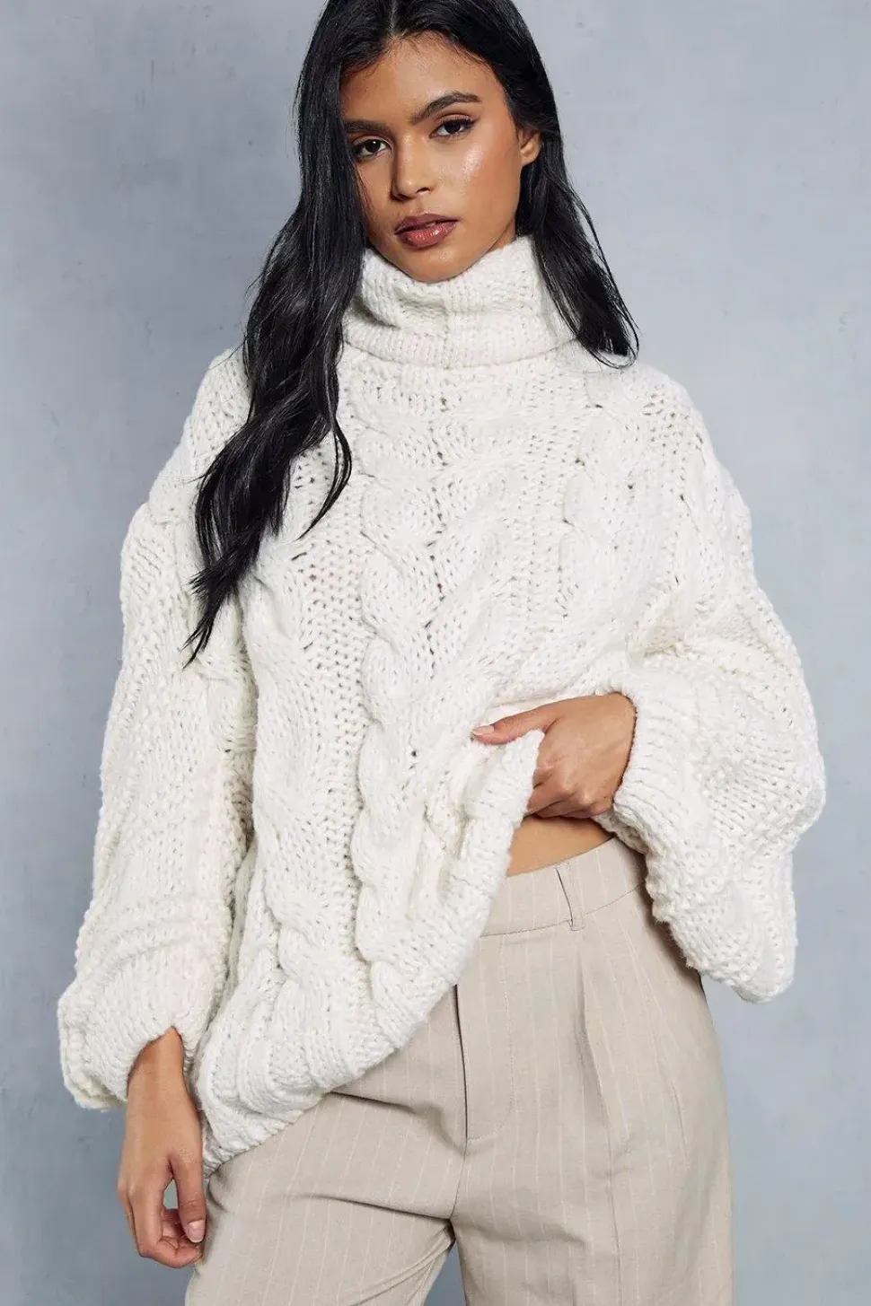 Premium Chunky Cable Knit Jumper